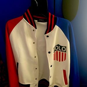 Ralph Lauren Patchwork Varsity Jacket